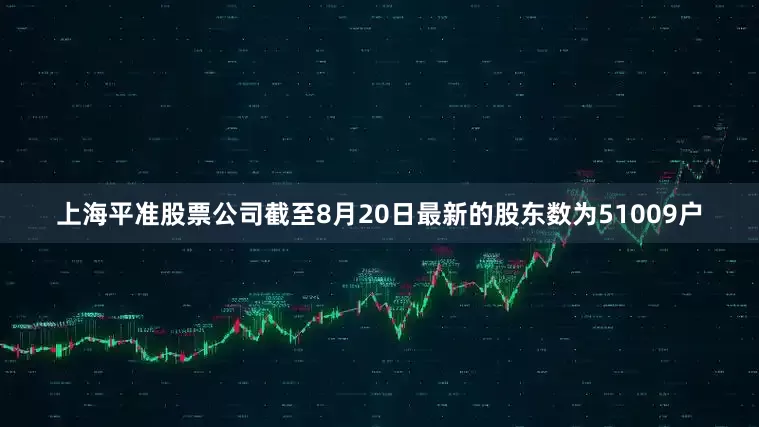 上海平准股票公司截至8月20日最新的股东数为51009户